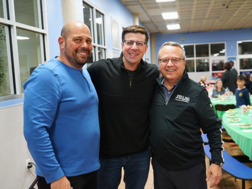 East Boston Salesian family at the club’s annual pasta dinner fundraiser