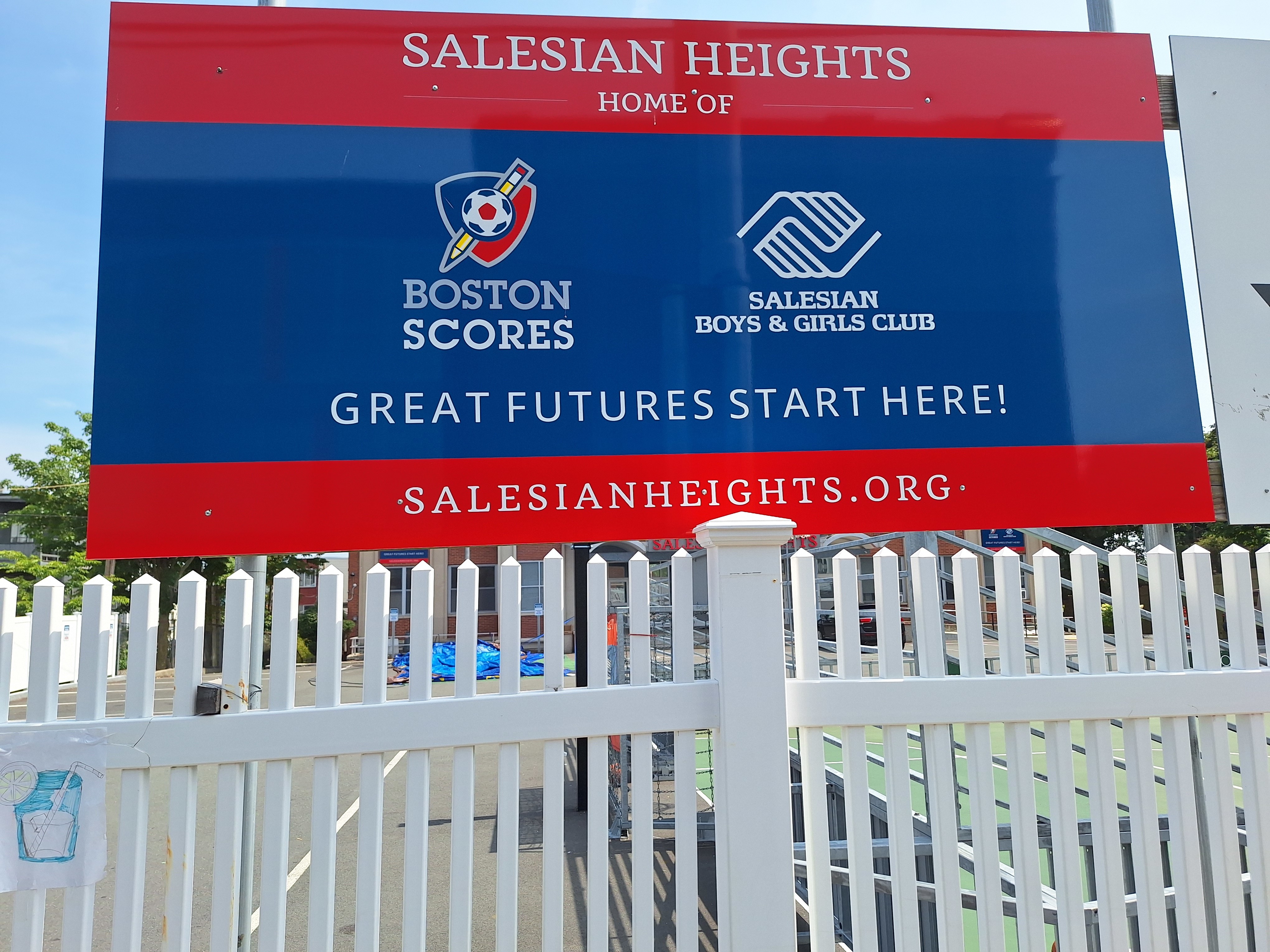 East Boston: Boston Scores banner