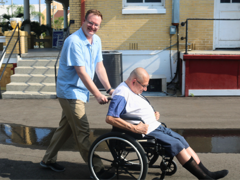 (from left to right) Fr. Craig Spence and Br. David Iovacchini, SDBs