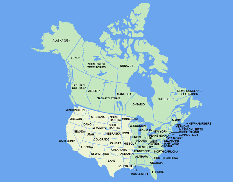 U.S. Map