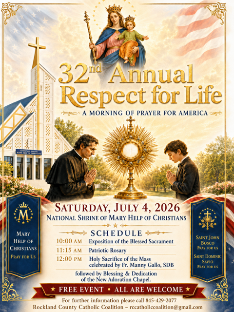 Stony Point: 32nd Annual Respect for Life