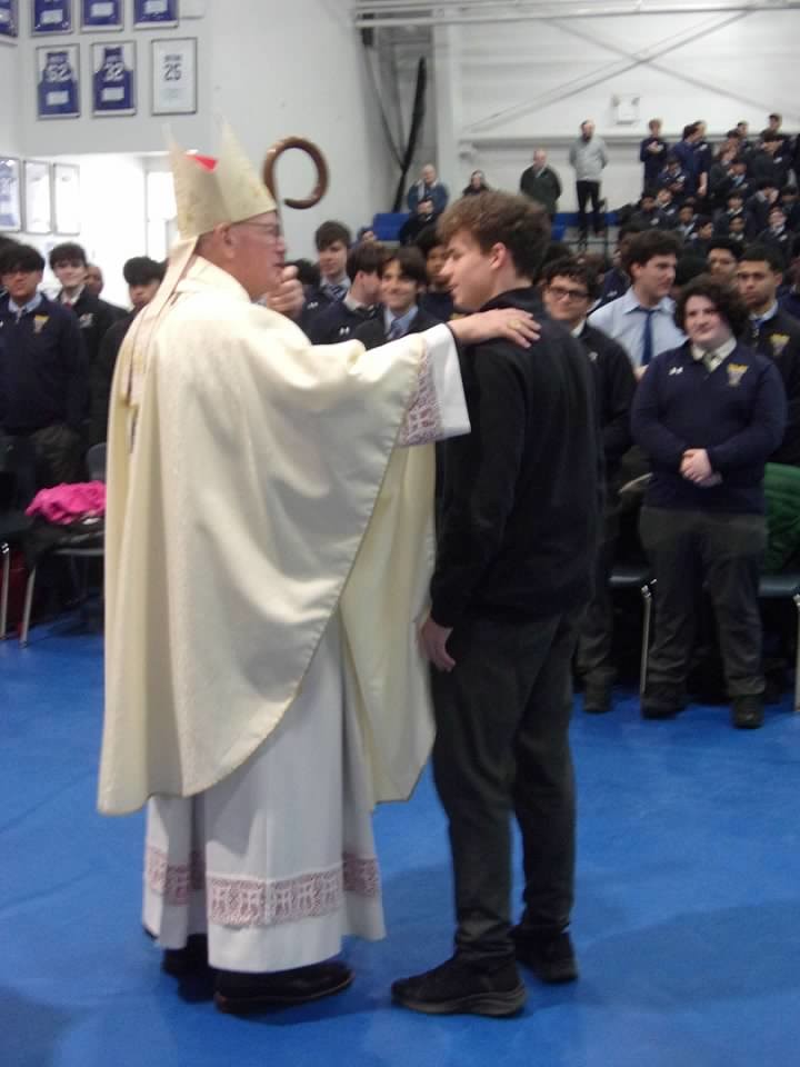 Card. Dolan and Tim Fitzgerald Fr. Mike