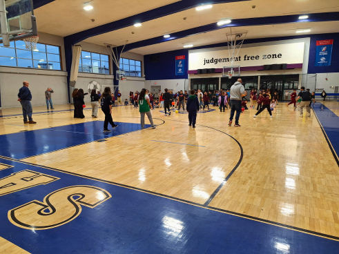 East Boston: The Salesian Boys and Girls Club’s annual Don Bosco classic dodgeball game, with Club members versus staff