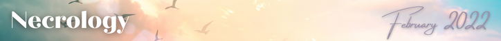 February 2022 Necrology Banner