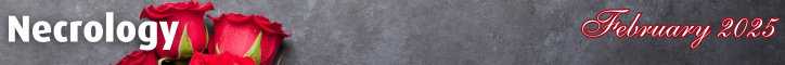 February 2025 Necrology Banner