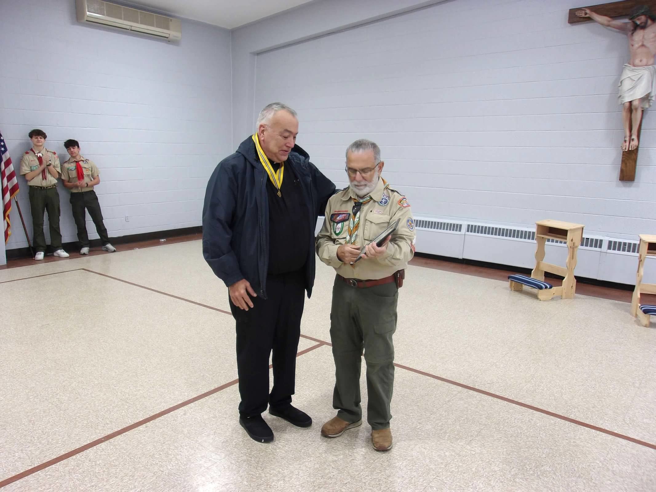 Fr. Herb and Tom Liberati