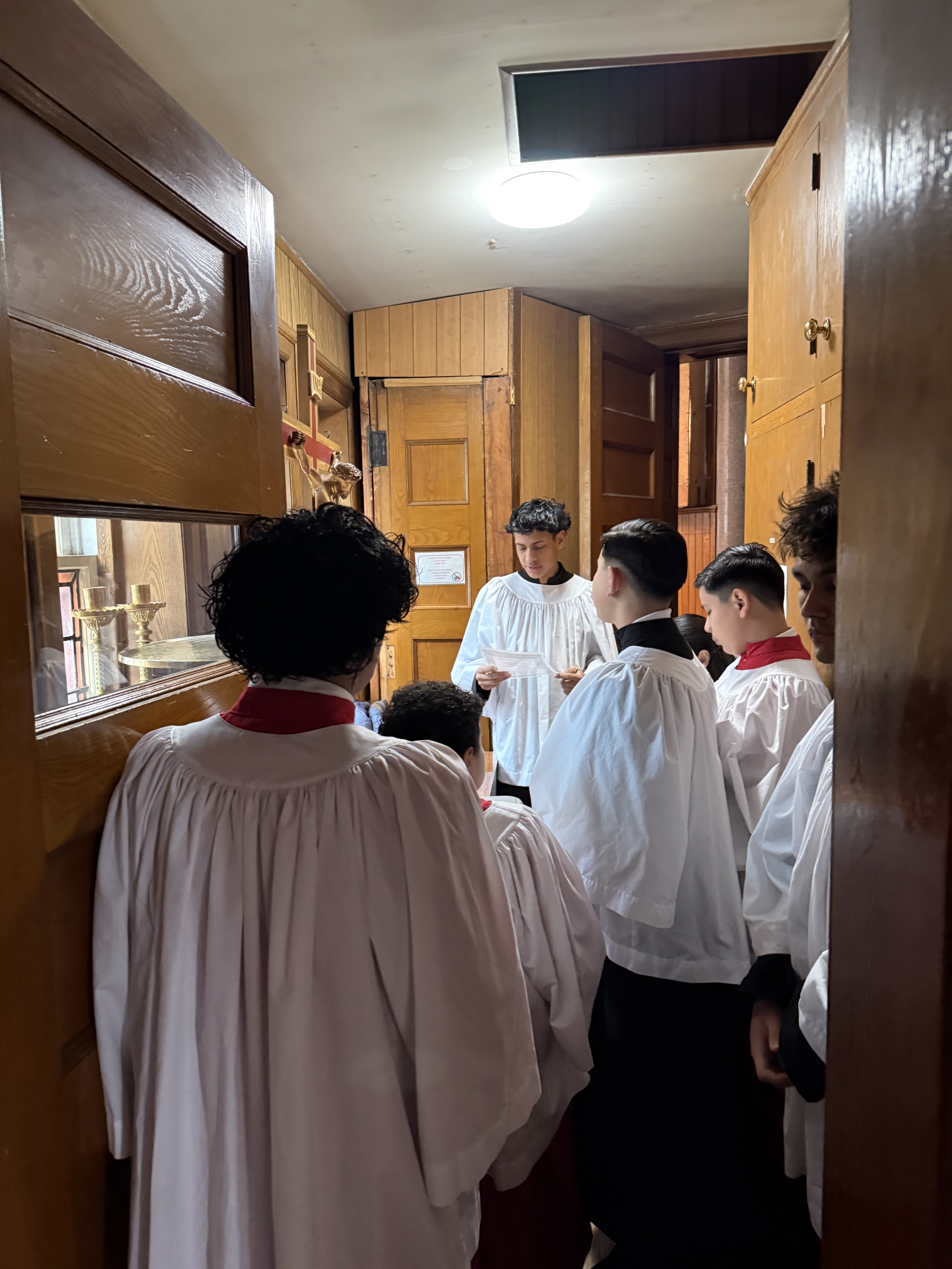 St. John Bosco Parish alter servers at this year’s Province Day