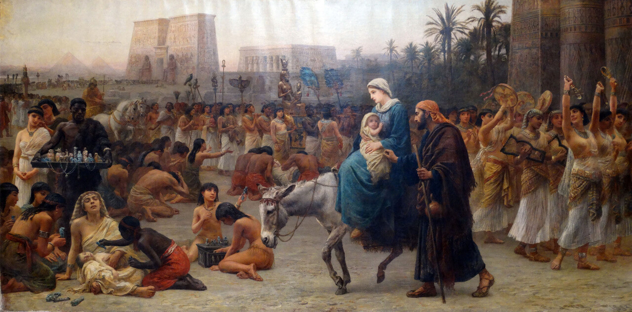 The Flight Into Egypt, 1883