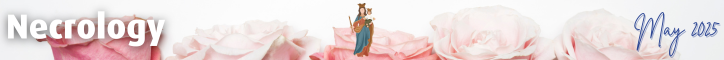 May 2025 Necrology Banner