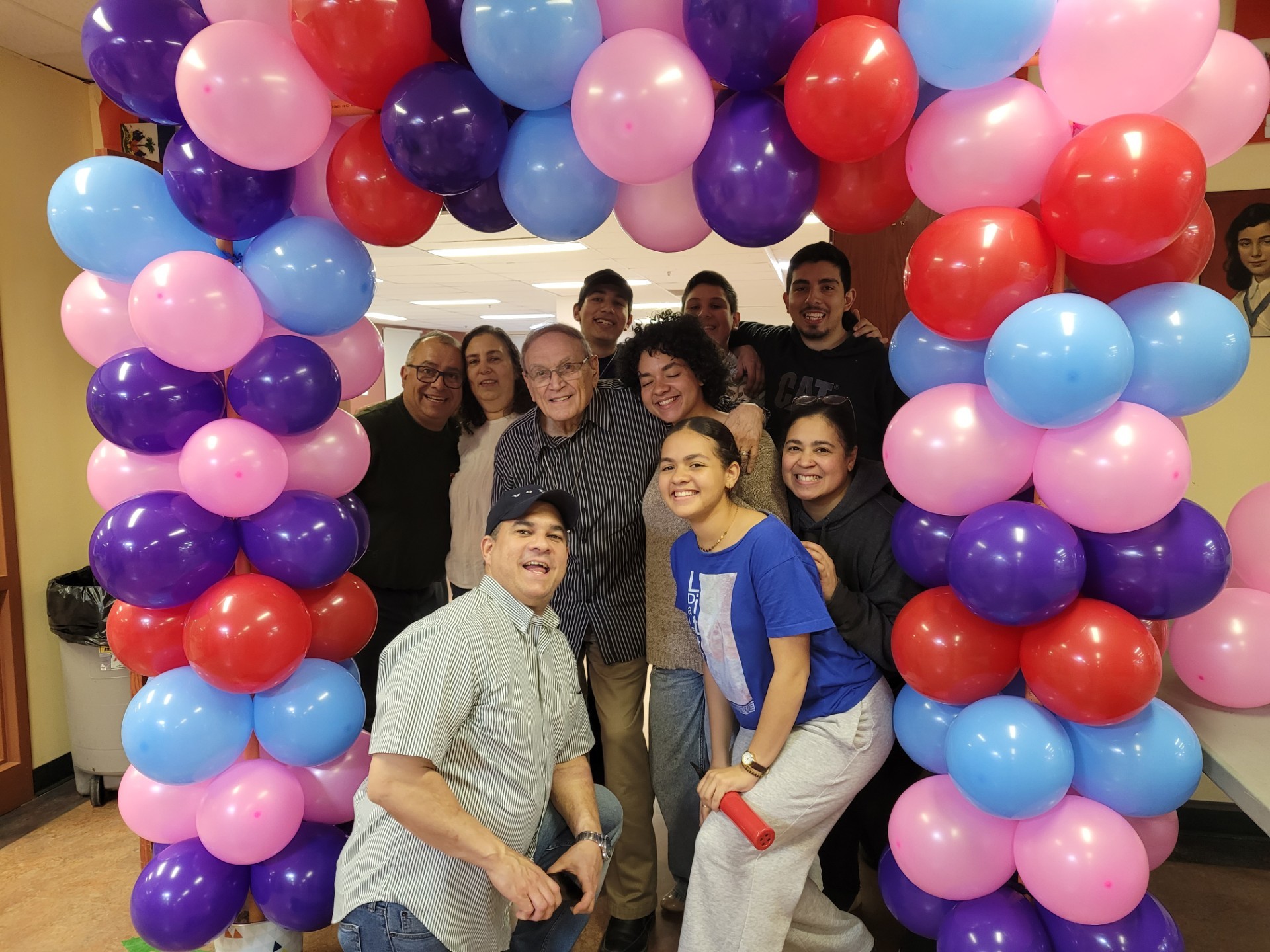 Fr. Tito Iannacio, SDB (center), and DBLM family during the Mary Help of Christians feast day celebrations 