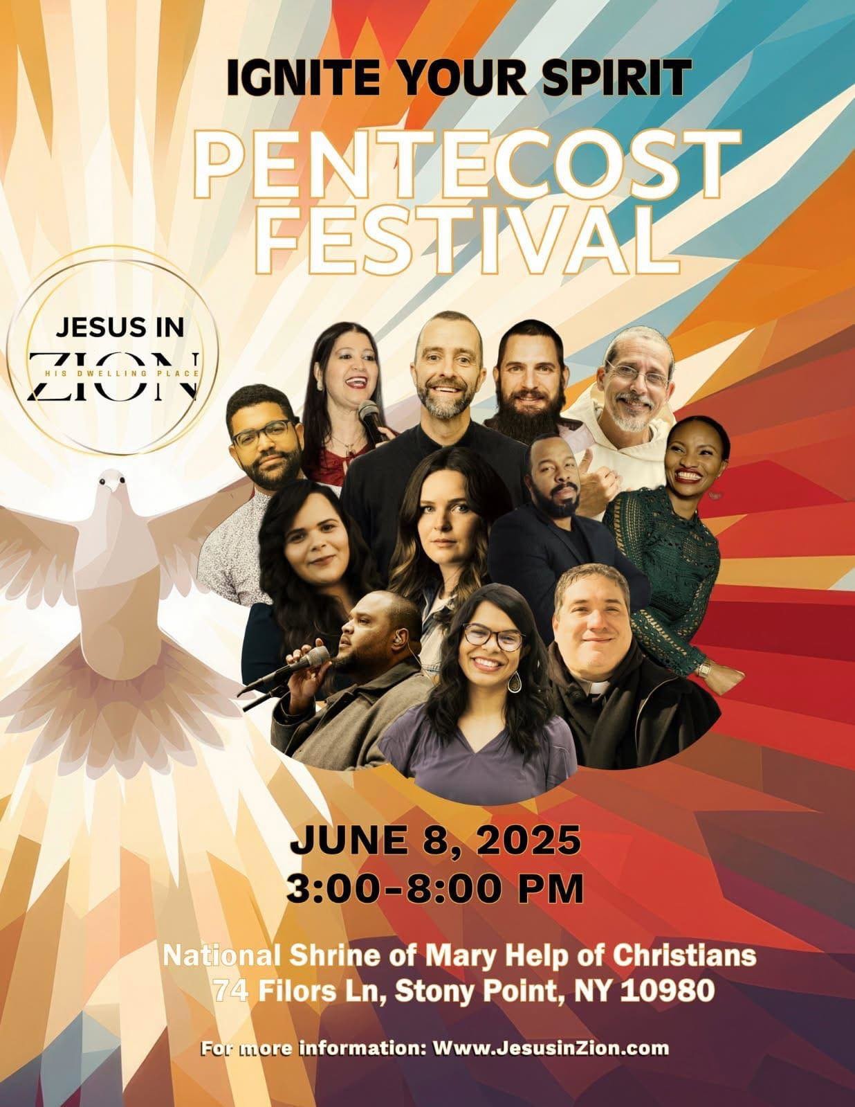 Pentecost Festival 2025 Stony Point NY