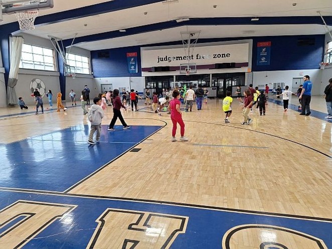 Salesian Boys and Girls Club’s annual Halloween soccer game.