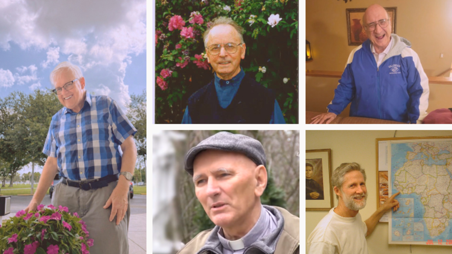 Bro. Alfred Flatoff, Fr. Enzo Trigatti, Fr. Bill Bucciferro, Fr. Paul Dzaitkiewicz, and Fr. Larry Gilmore, SDBs