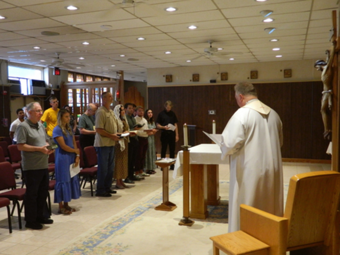 Fr. Tim's homily at SLM commissioning