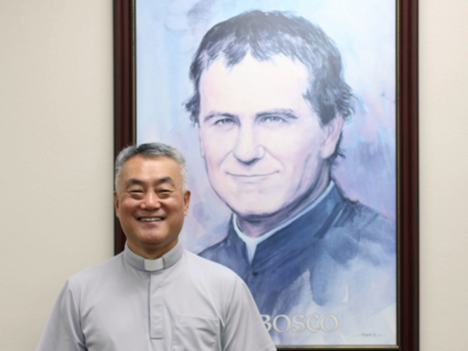 Fr. Gus and Don Bosco