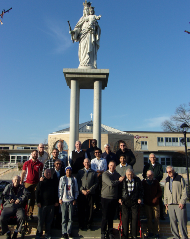 Don Ángel and Salesian Brothers