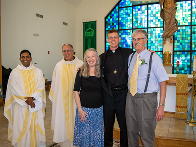 Br. Paul Hotovy and Parents