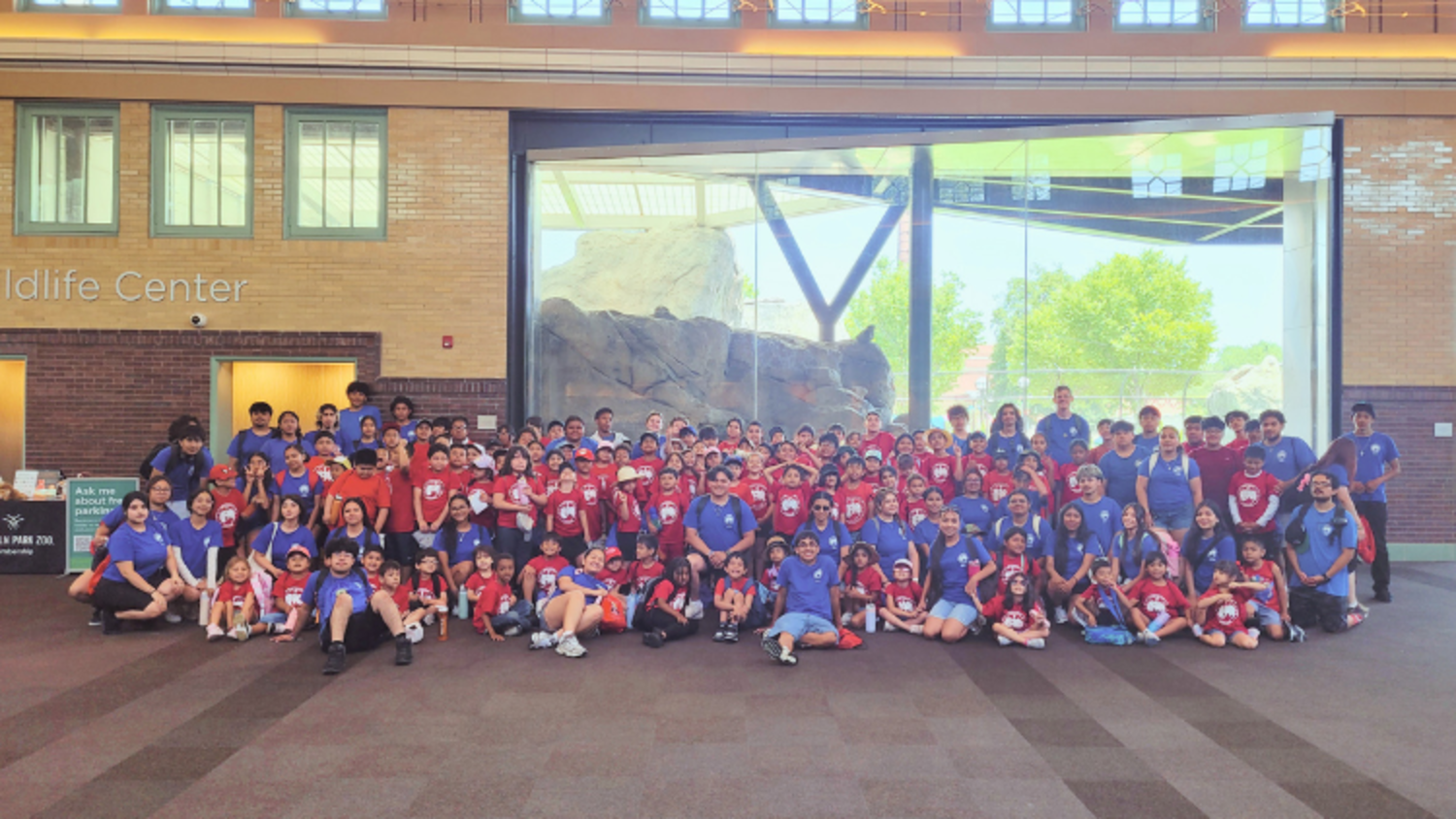 Chicago: Camp Don Bosco stops by the Pepper Family Wildlife Center during their trip to the Lincoln Park Zoo.