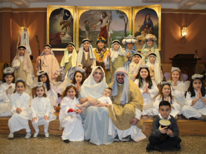 Salesian News: Live Nativity At St. Benedict's 2