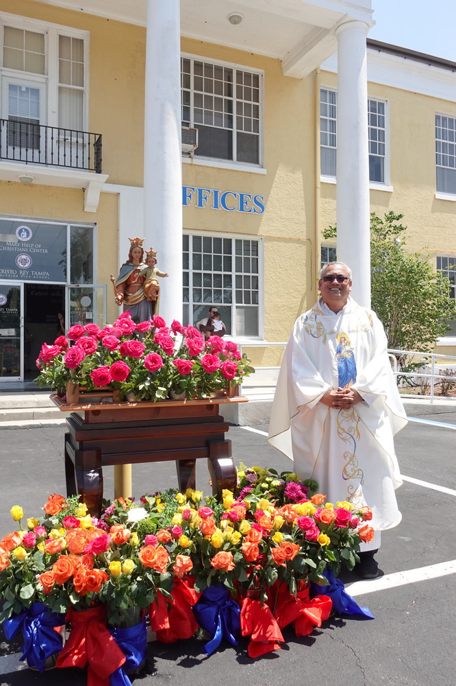 Vice-Provincial Fr. Franco Pinto, SDB, at the Tampa celebration