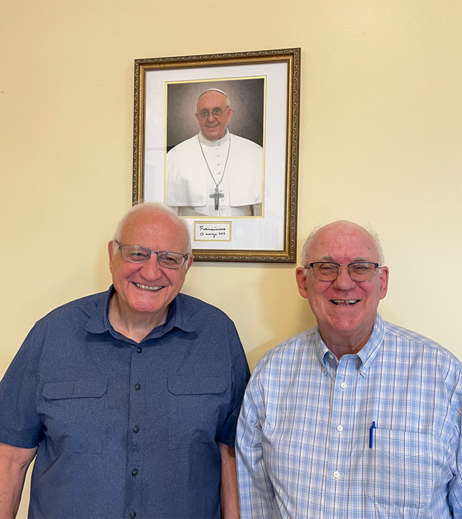 Fr. Henry and Fr. Tom