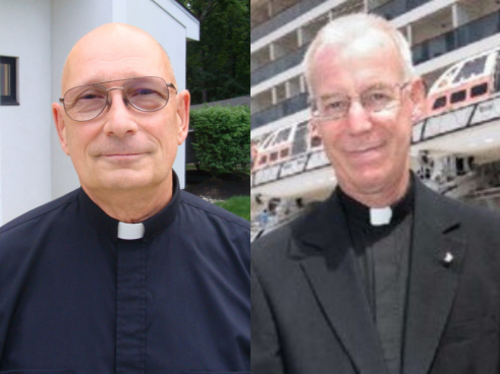 Frs. Tom Ruekert and Dennis Donovan