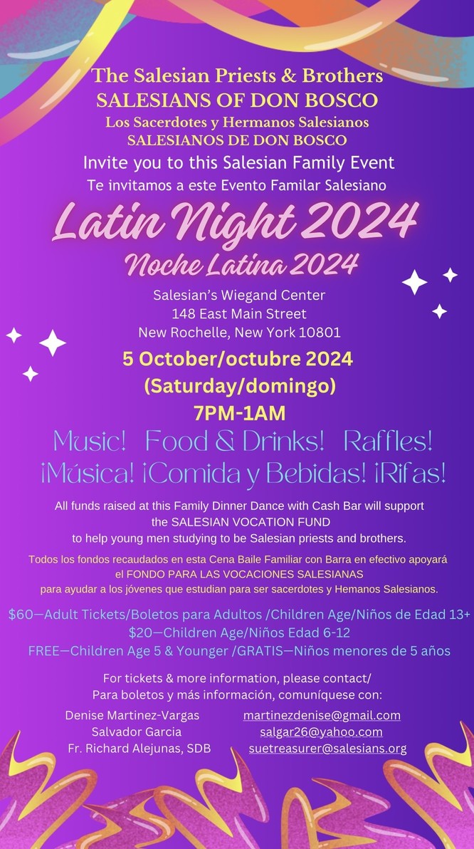 Latin Night 2024 Flier