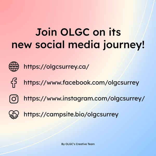 Join OLGC Social Media 2025