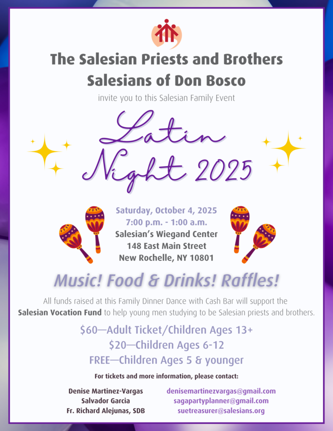 Latin Night 2025 Flyer