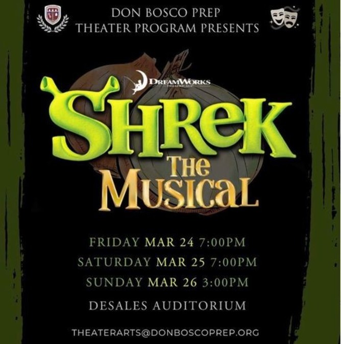 Shrek the Musical at Don Bosco Prep