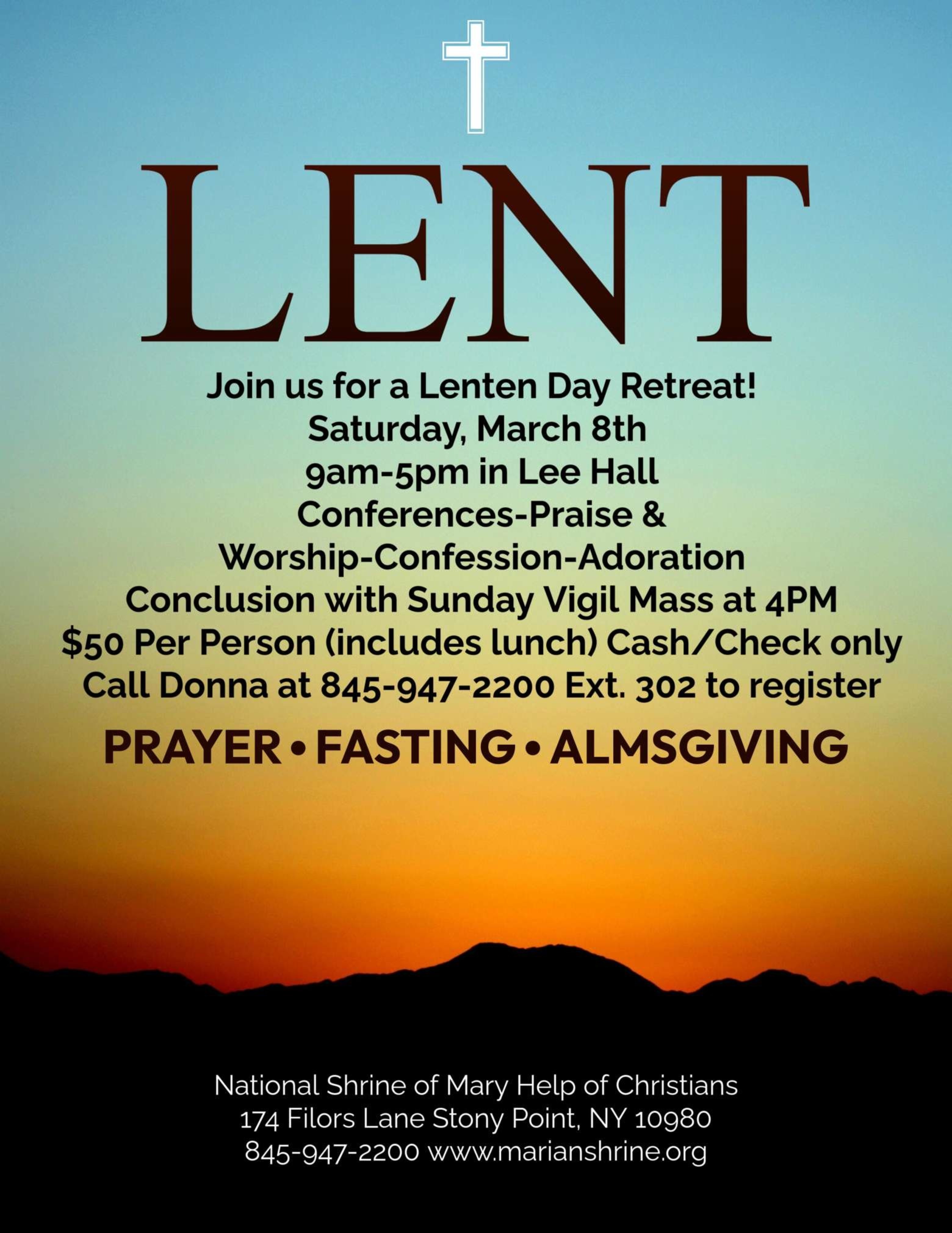 Stony Point: Lenten Day Retreat