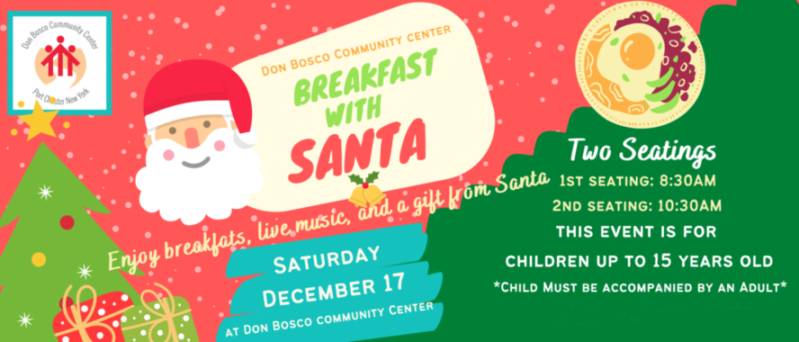 Breakfast with Santa at the Don Bosco Community Center