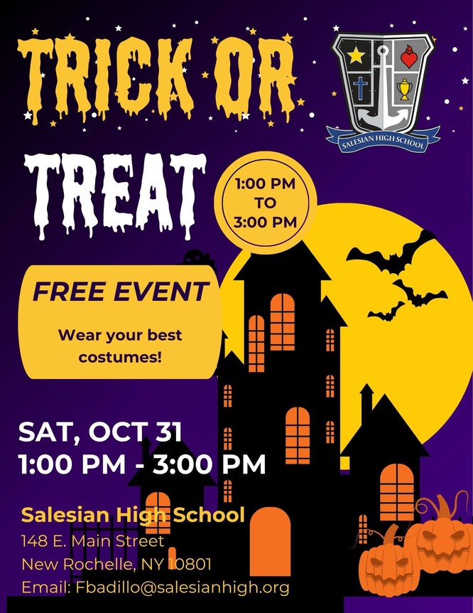 Trick or Treat at Salesian High