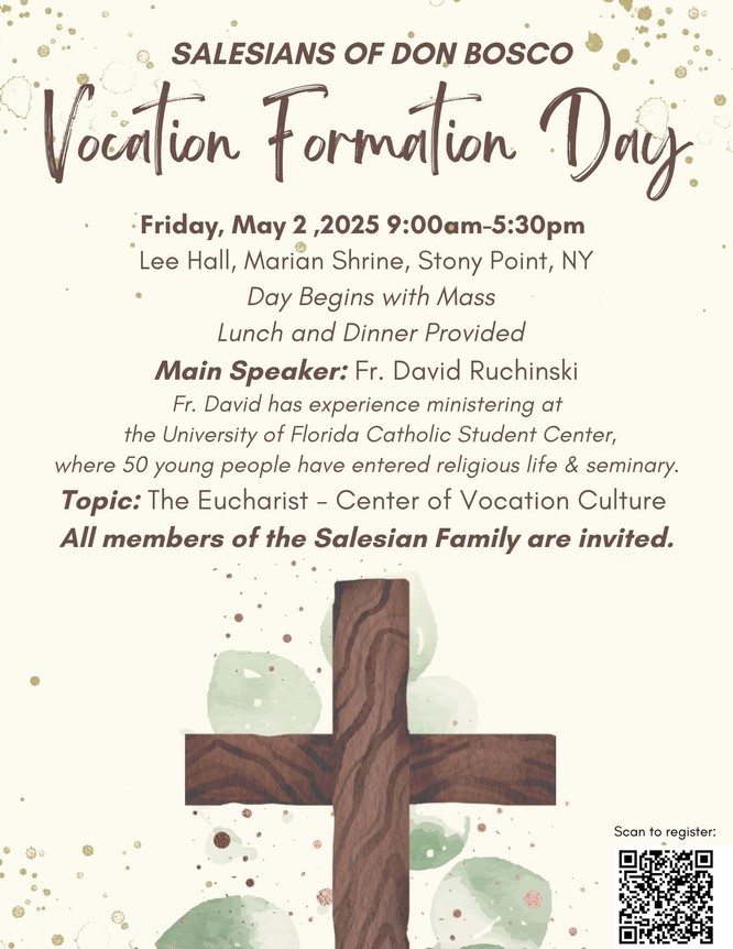 Vocation Formation Day Flyer 2025