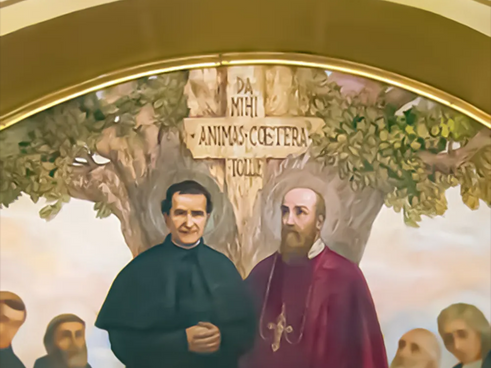St. Francis de Sales and St. John Bosco