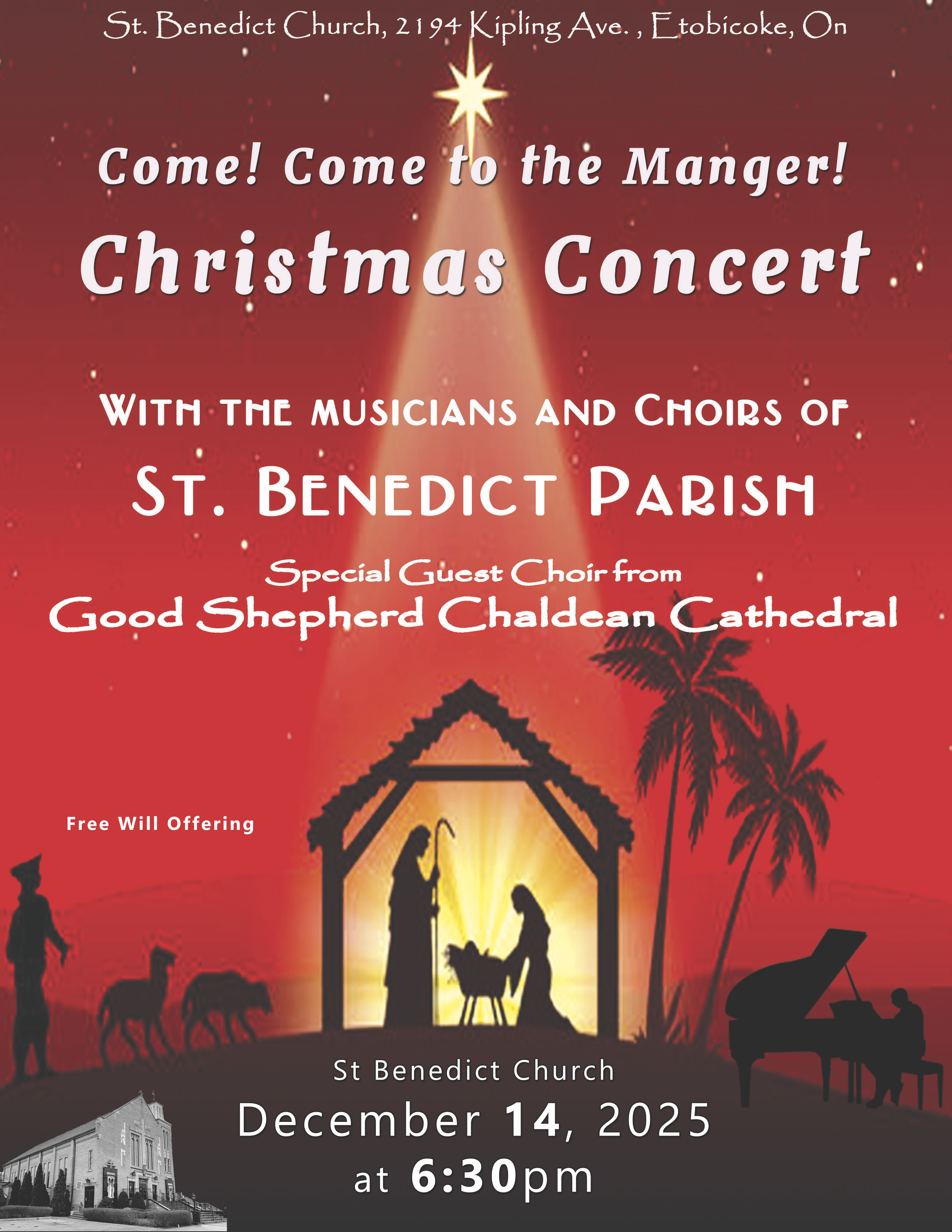St Benedict   Christmas Concert Poster   Final