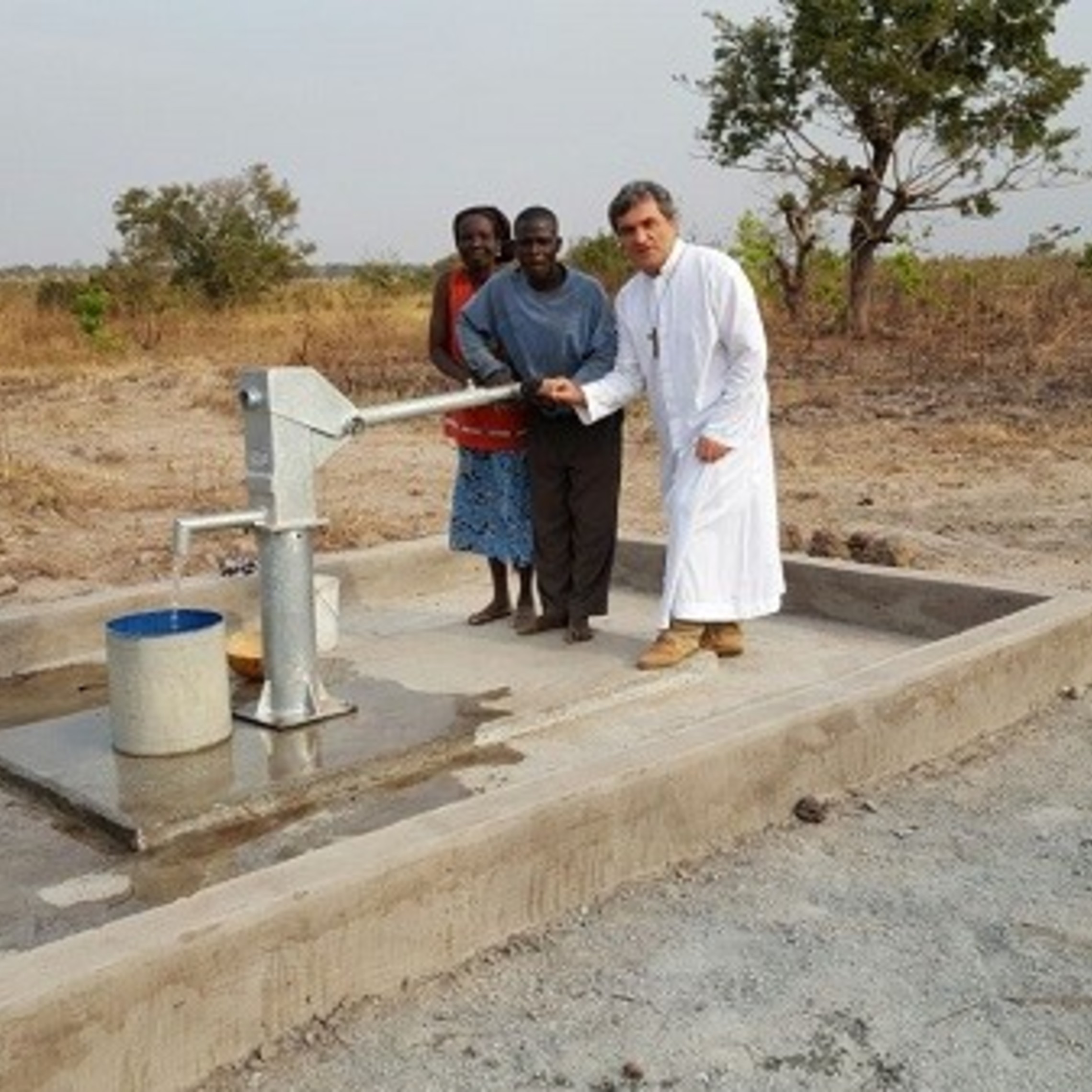 Borehole in Bilando Ghana