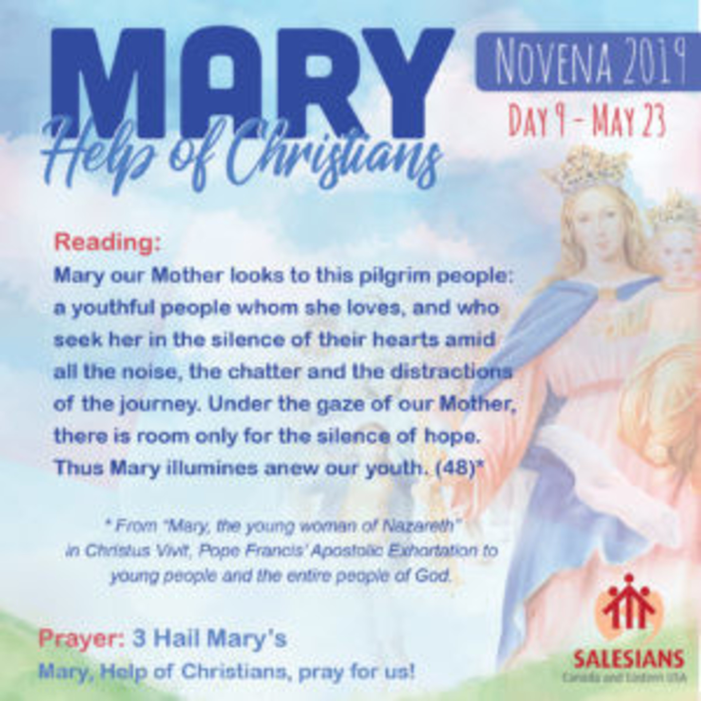 Mary Help of Christians Novena