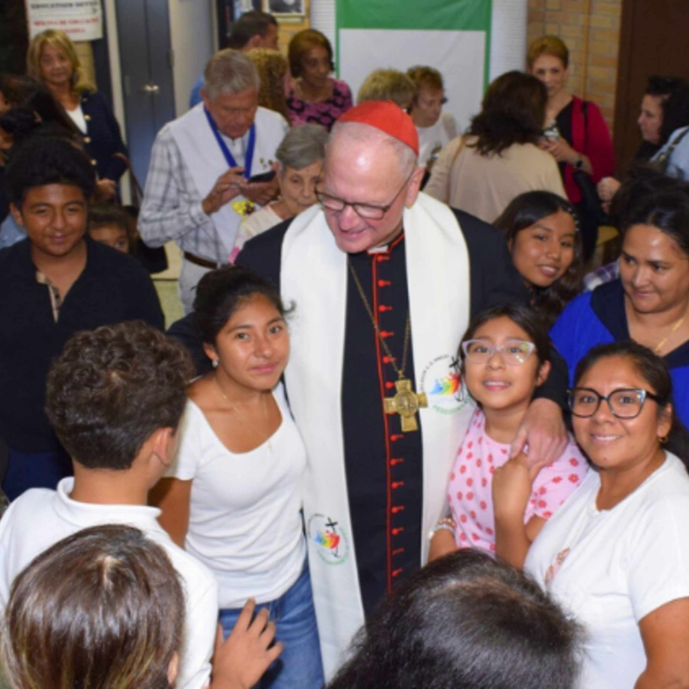 Cardinal Dolan Visits Port Chester