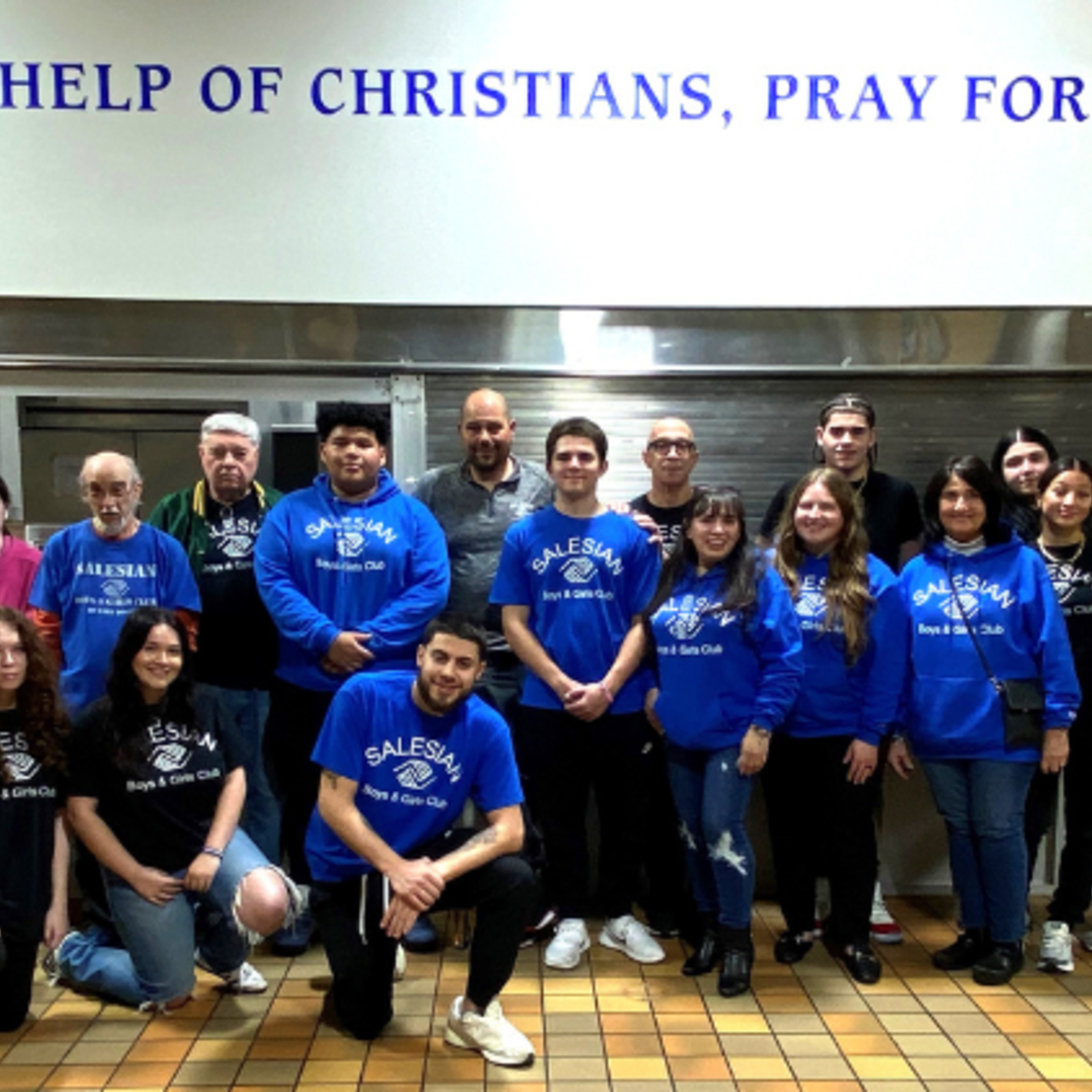 East Boston Salesian News N. 326: Some Club members and staff