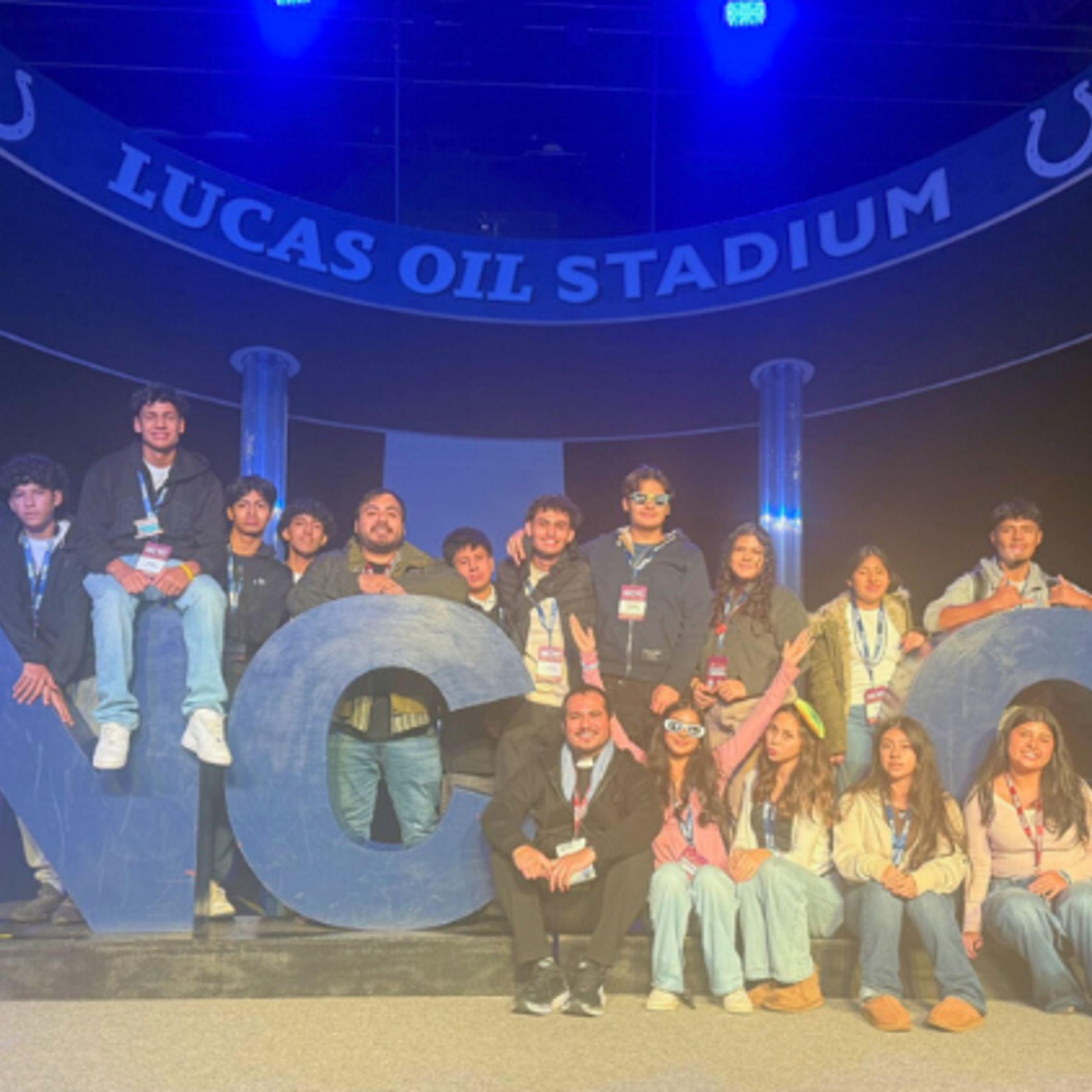 Fr. Eddie and Port Chester youths NCYC