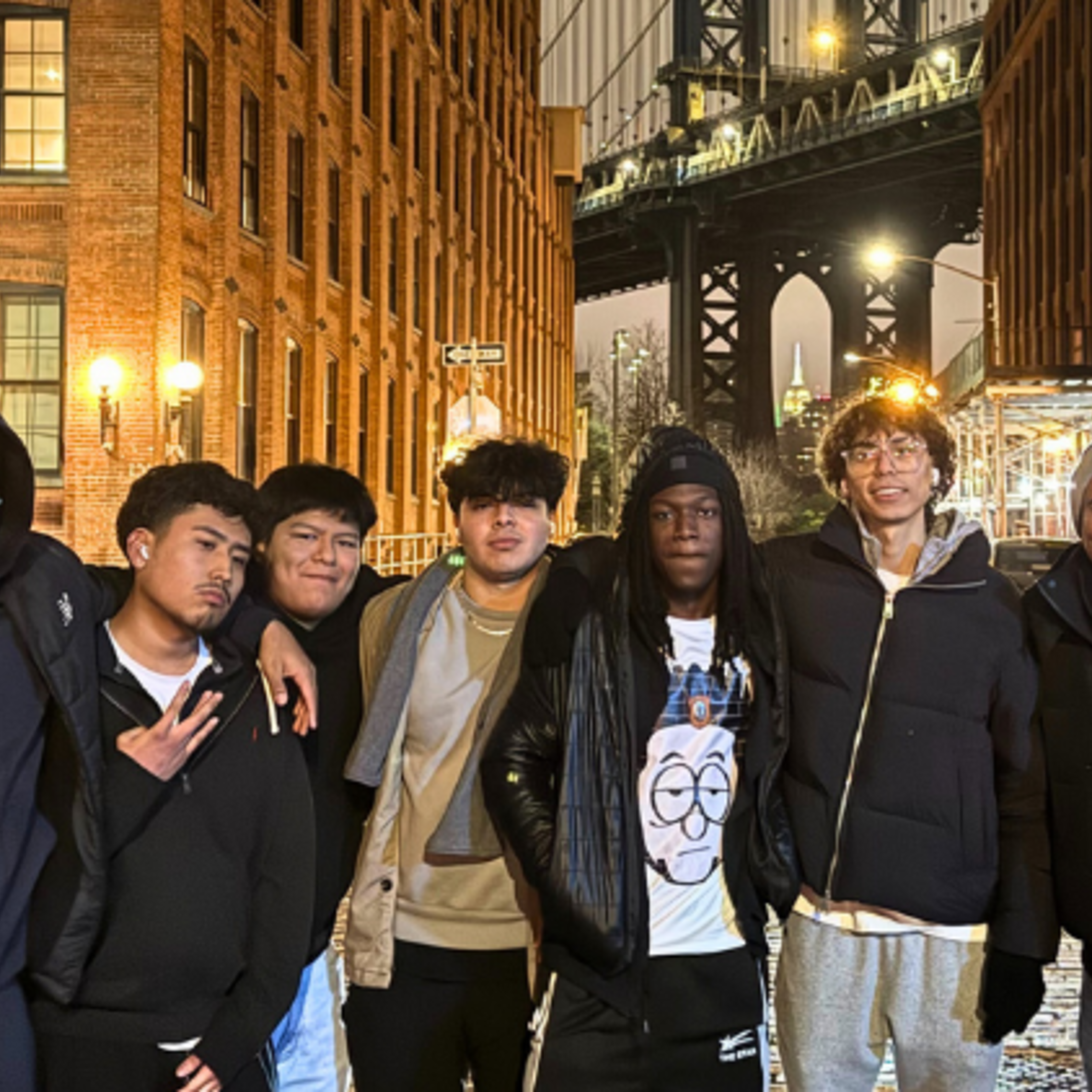 Fr. Eddie Chincha, SDB (right), and Port Chester youths in NYC | Credit: Fr. Eddie Chincha, SDB Fr. Eddie's First Year in Port Chester