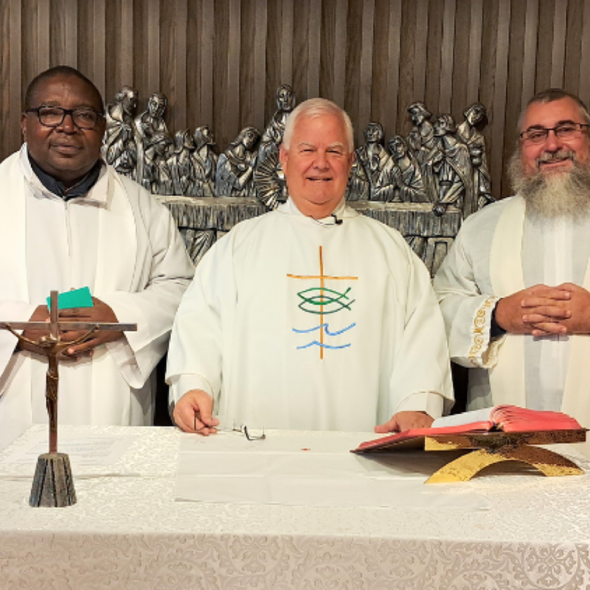 Frs. Roland and Artur's Visit
