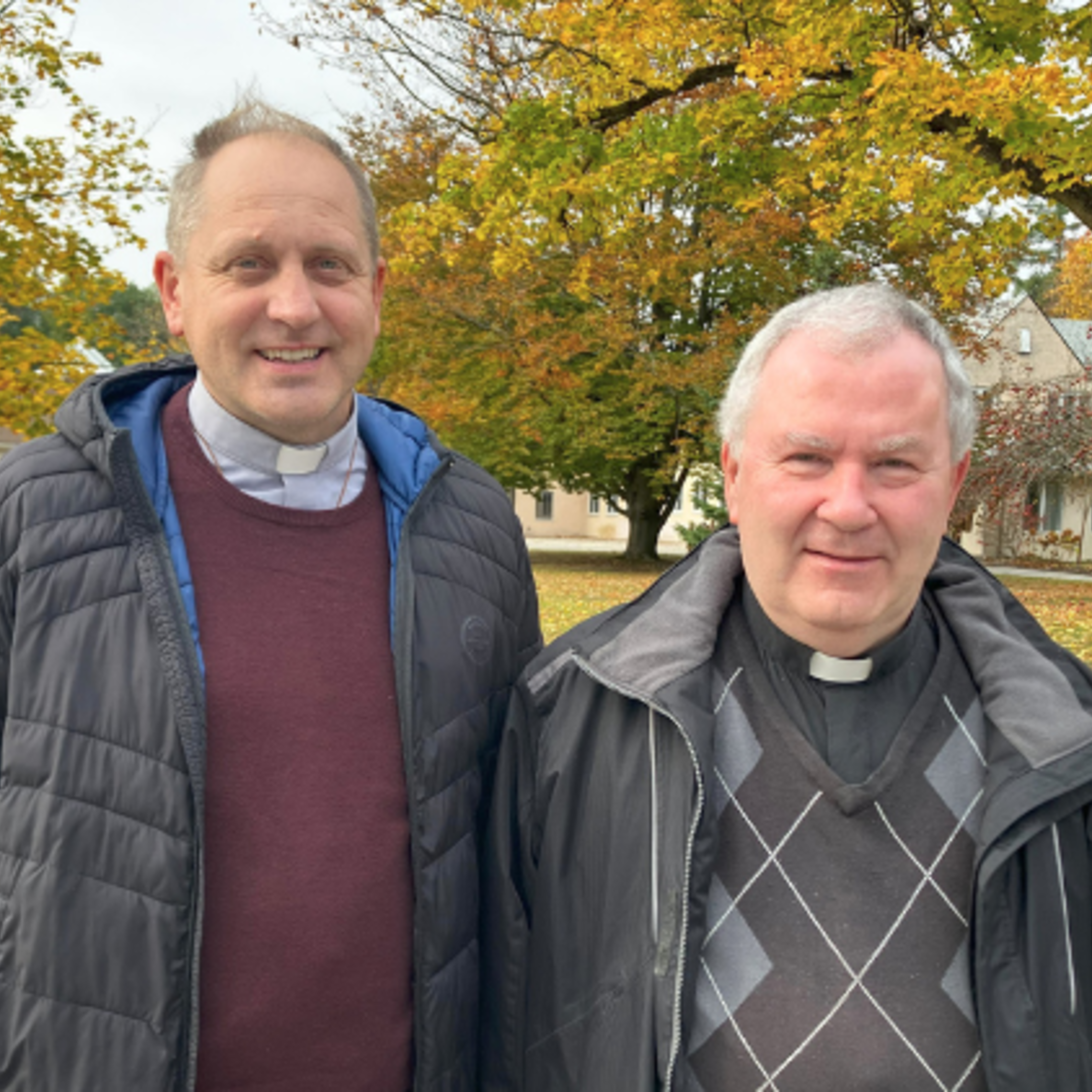Fr. Marko Košnik and Fr. Drago Gačnik, SDBs