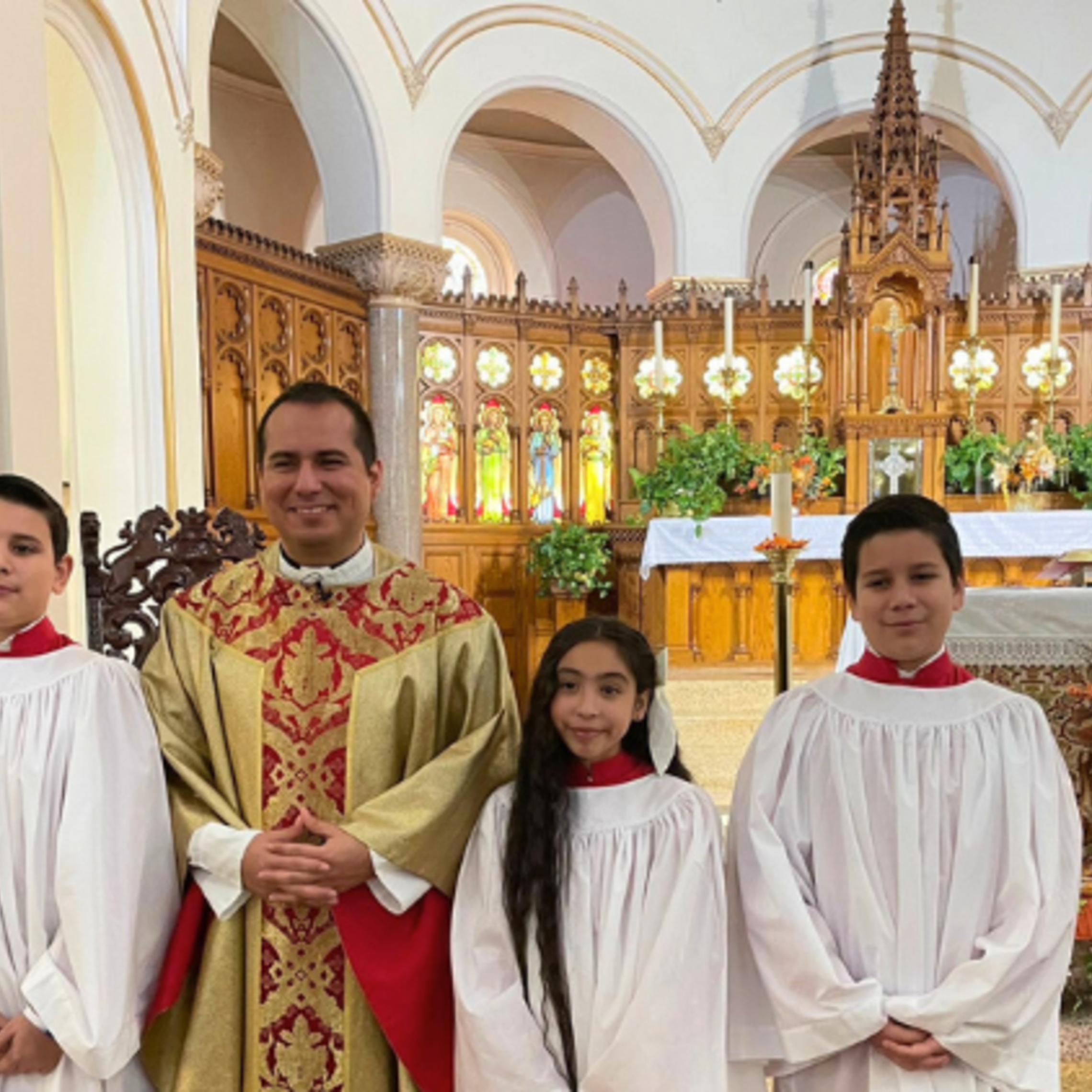 Port Chester: St. John Bosco Parish's New Altar Servers