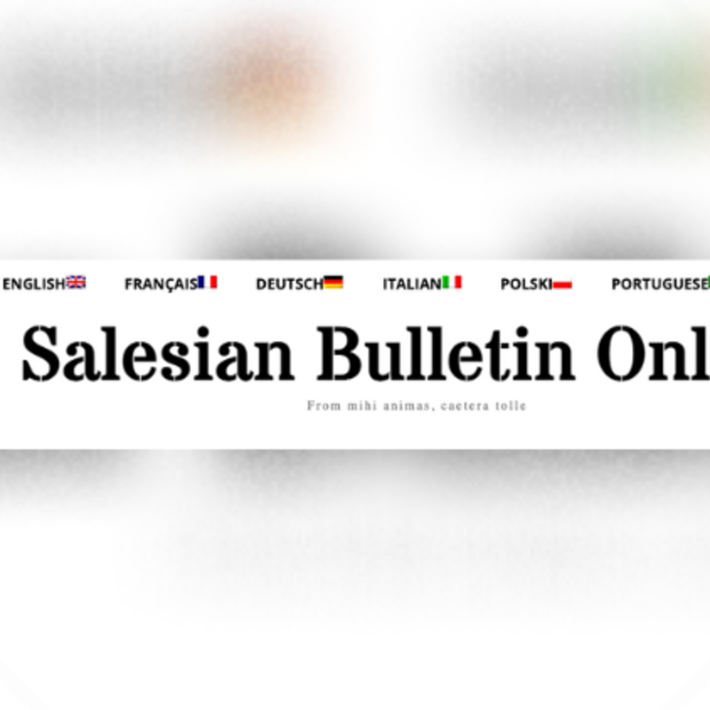 Salesian Bulletin Online