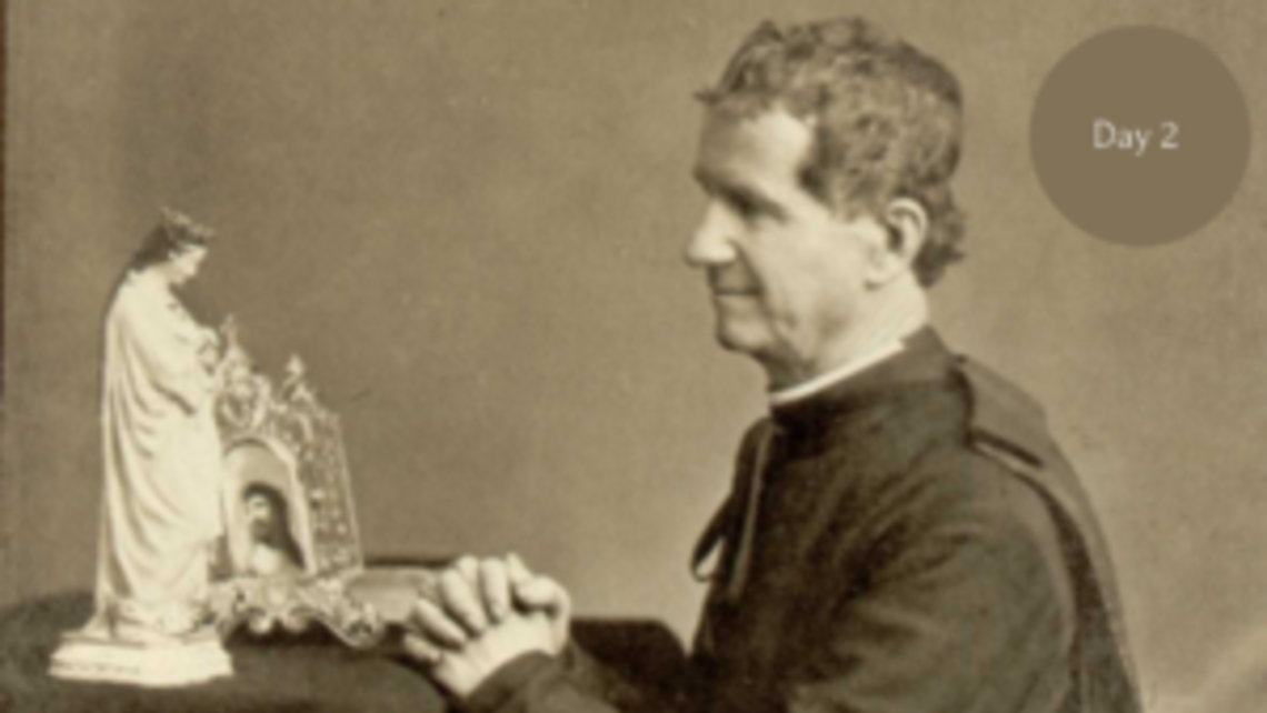 Don Bosco Praying