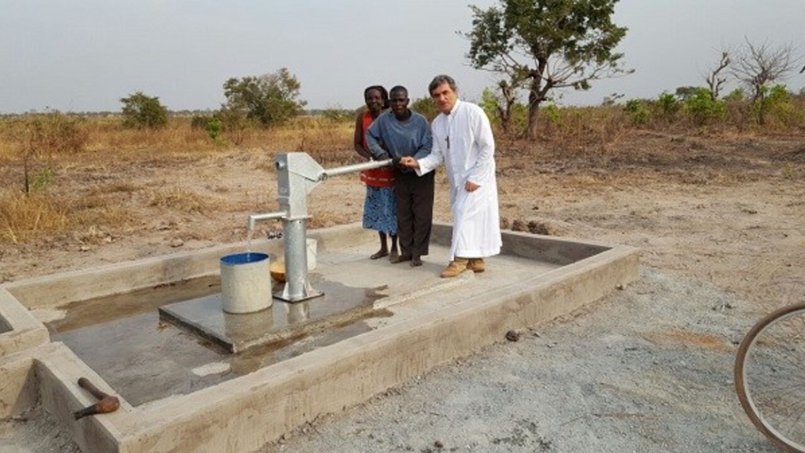 Borehole in Bilando Ghana