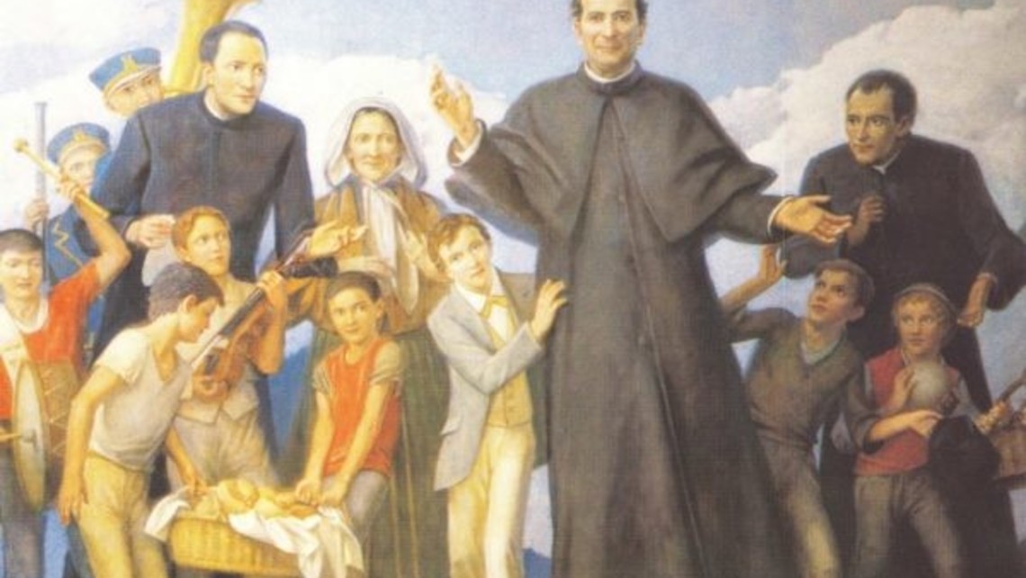 Don Bosco with People