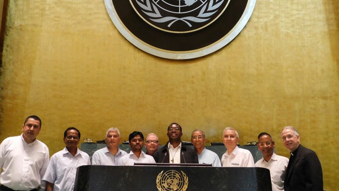 Missionaries Visit UN